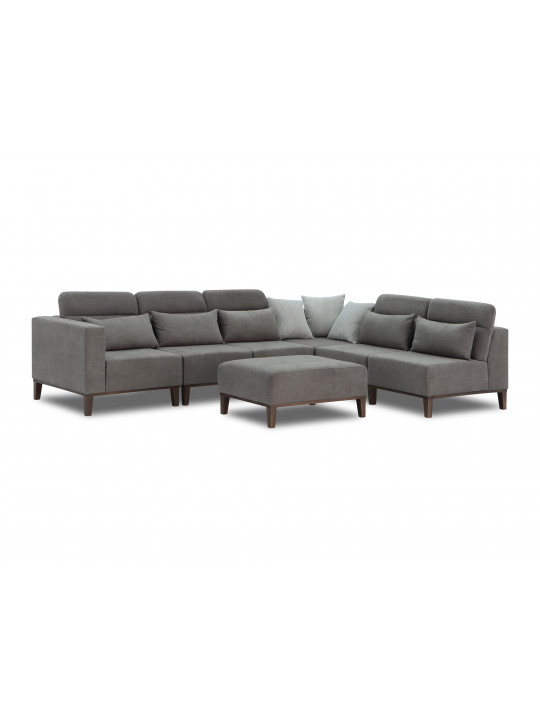 Sofa HOBEL CORNER DALI DARK GREY BREEZE 29/ LIGHT GRAY FOREVER 900 R (5) 