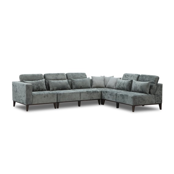 Sofa HOBEL CORNER DALI GREY MONACO 14/LIGHT GREY INFINITY 991 L (5) 