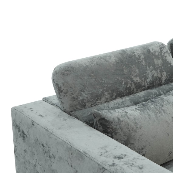 Sofa HOBEL CORNER DALI GREY MONACO 14/LIGHT GREY INFINITY 991 L (5) 