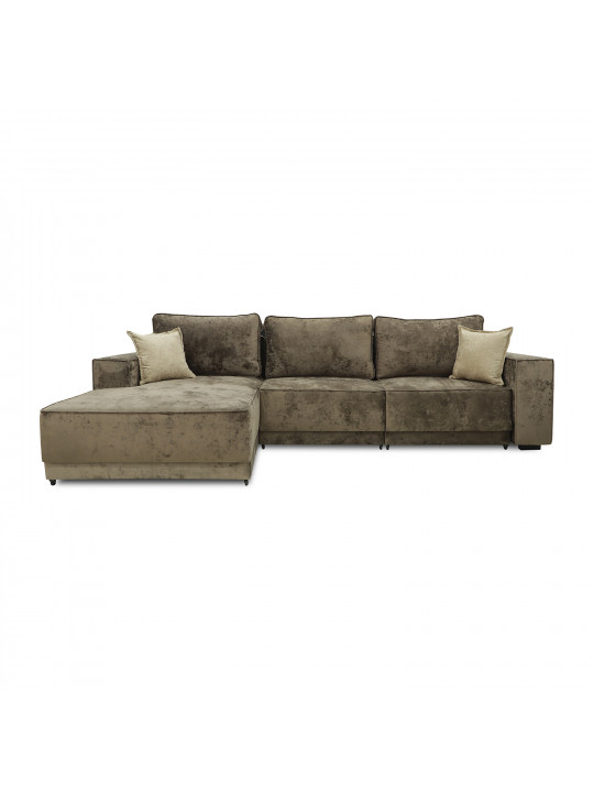 Sofa HOBEL CORNER DELUXE BROWN MONACO 5/ NIAGARA BEIGE L (7) 