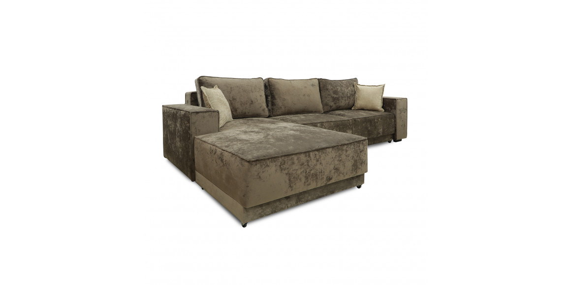 Sofa HOBEL CORNER DELUXE BROWN MONACO 5/ NIAGARA BEIGE L (7) 
