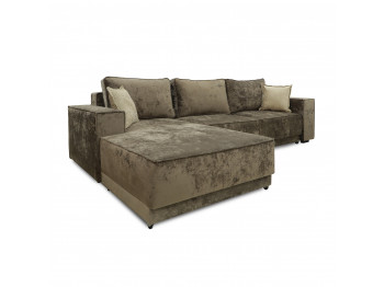 Диван HOBEL CORNER DELUXE BROWN MONACO 5/ NIAGARA BEIGE L (7) 