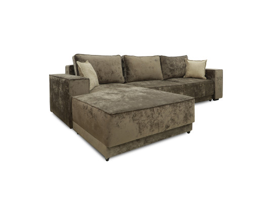 Sofa HOBEL CORNER DELUXE BROWN MONACO 5/ NIAGARA BEIGE L (7) 