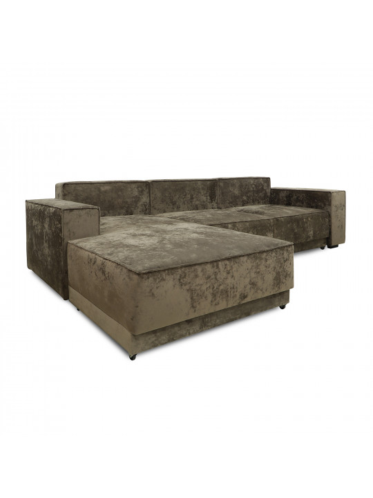 Sofa HOBEL CORNER DELUXE BROWN MONACO 5/ NIAGARA BEIGE L (7) 