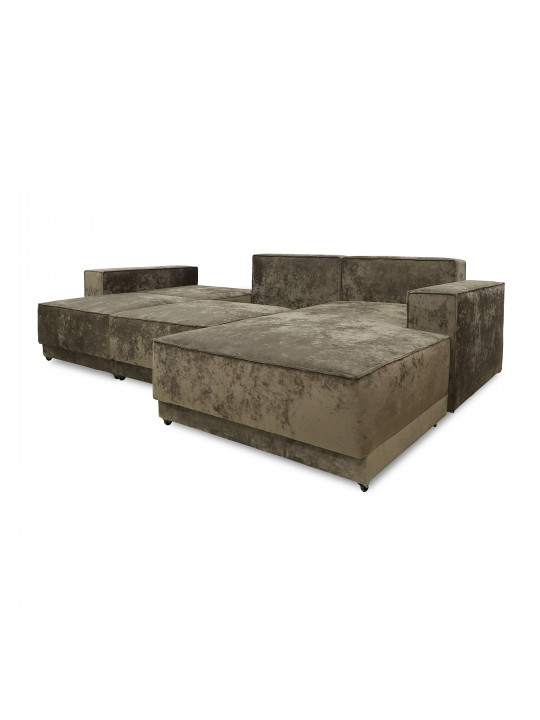 Բազմոց HOBEL CORNER DELUXE BROWN MONACO 5/ NIAGARA BEIGE R (7) 