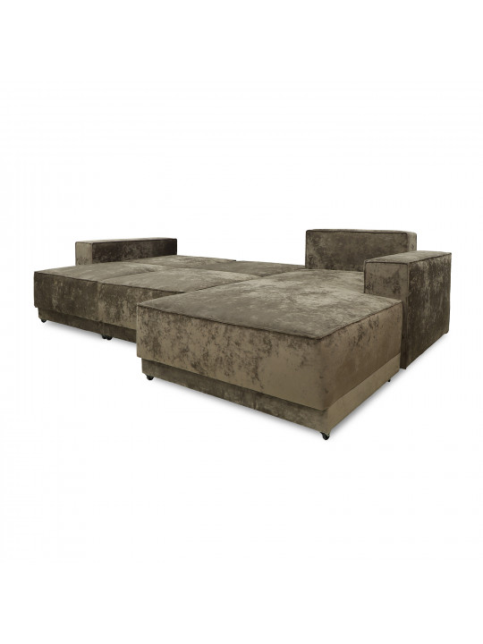 Բազմոց HOBEL CORNER DELUXE BROWN MONACO 5/ NIAGARA BEIGE R (7) 