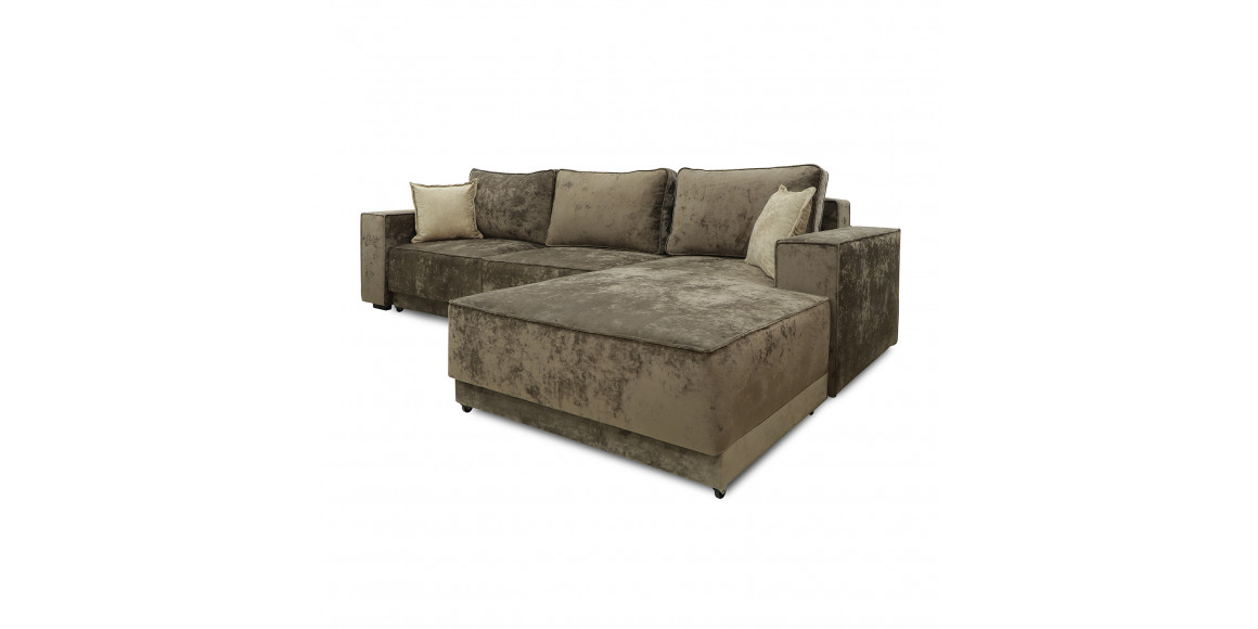Բազմոց HOBEL CORNER DELUXE BROWN MONACO 5/ NIAGARA BEIGE R (7) 