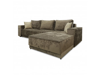 Диван HOBEL CORNER DELUXE BROWN MONACO 5/ NIAGARA BEIGE R (7) 
