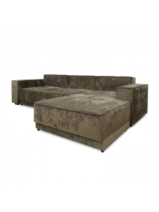 Բազմոց HOBEL CORNER DELUXE BROWN MONACO 5/ NIAGARA BEIGE R (7) 