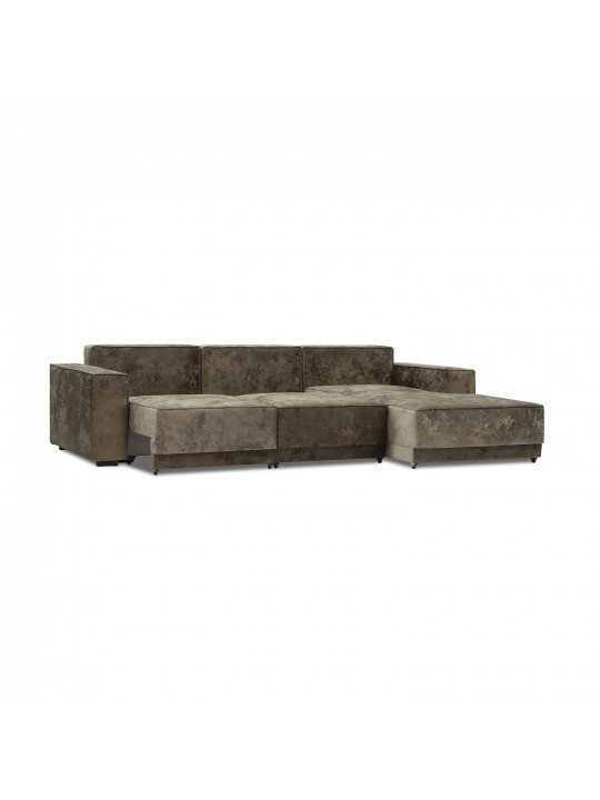 Диван HOBEL CORNER DELUXE BROWN MONACO 5/ NIAGARA BEIGE L (7) 