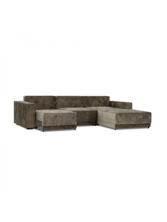 Диван HOBEL CORNER DELUXE BROWN MONACO 5/ NIAGARA BEIGE L (7) 
