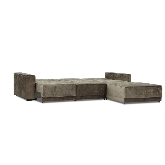 Sofa HOBEL CORNER DELUXE BROWN MONACO 5/ NIAGARA BEIGE R (7) 