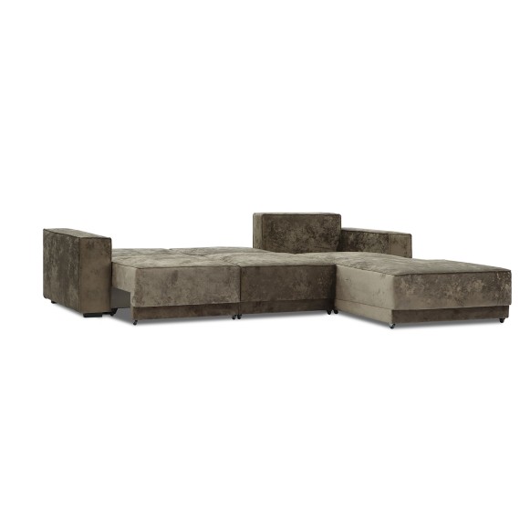 Sofa HOBEL CORNER DELUXE BROWN MONACO 5/ NIAGARA BEIGE R (7) 