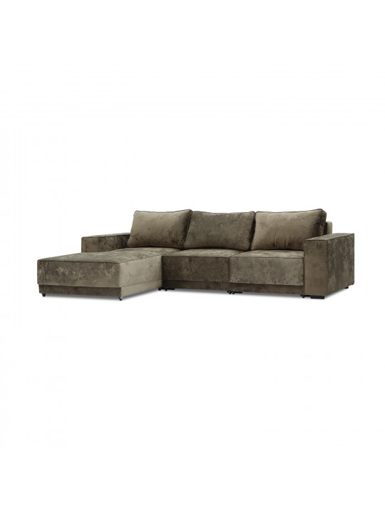 Բազմոց HOBEL CORNER DELUXE BROWN MONACO 5/ NIAGARA BEIGE R (7) 