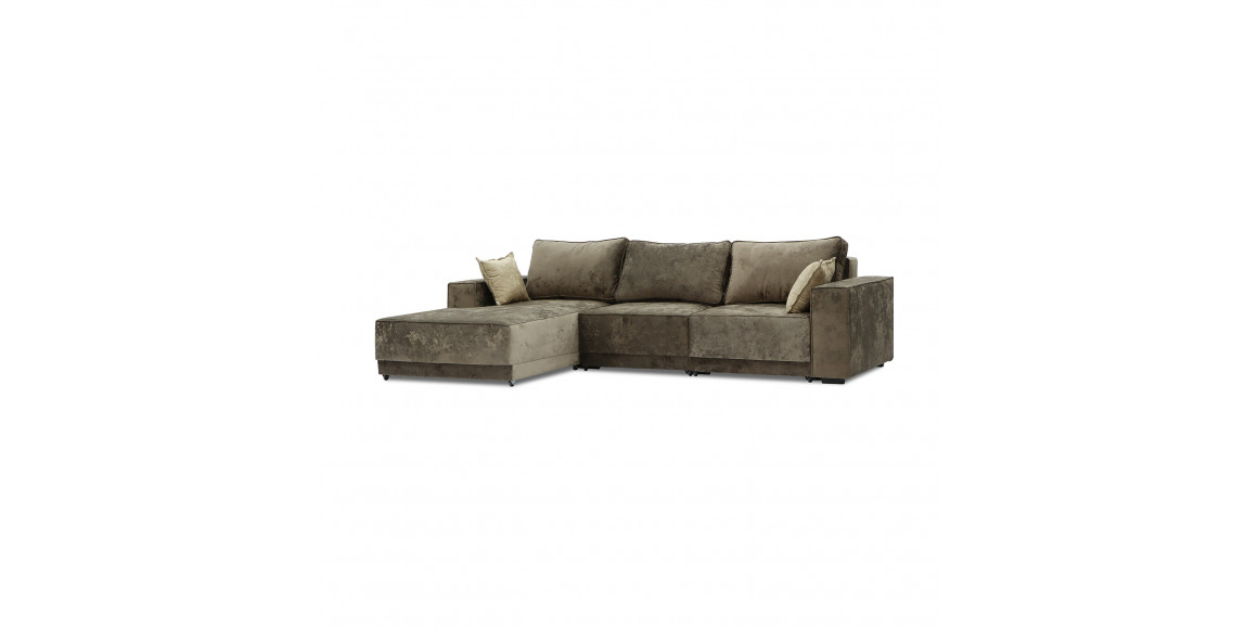 Բազմոց HOBEL CORNER DELUXE BROWN MONACO 5/ NIAGARA BEIGE L (7) 