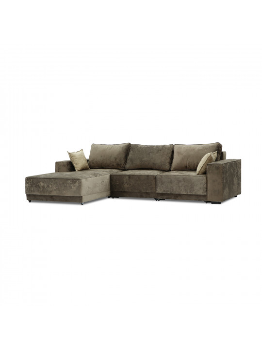 Բազմոց HOBEL CORNER DELUXE BROWN MONACO 5/ NIAGARA BEIGE R (7) 