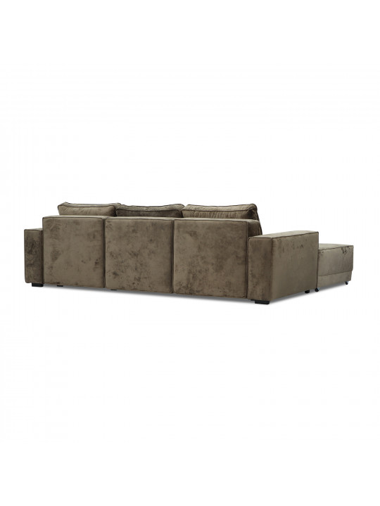 Բազմոց HOBEL CORNER DELUXE BROWN MONACO 5/ NIAGARA BEIGE R (7) 