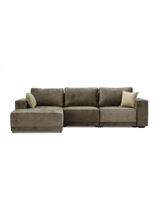 Բազմոց HOBEL CORNER DELUXE BROWN MONACO 5/ NIAGARA BEIGE R (7) 