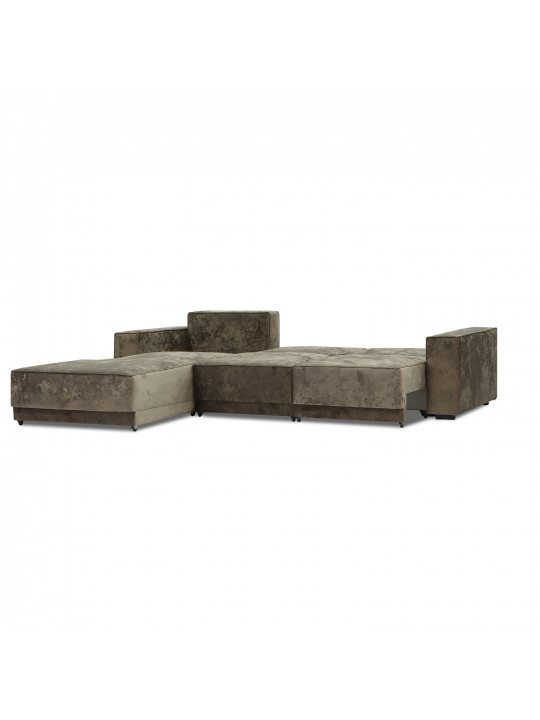 Բազմոց HOBEL CORNER DELUXE BROWN MONACO 5/ NIAGARA BEIGE R (7) 