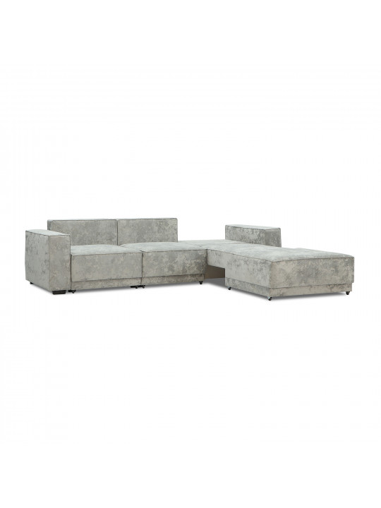 Sofa HOBEL CORNER DELUXE LIGHT GREY MONACO 13/ NIAGARA GREY R (7) 