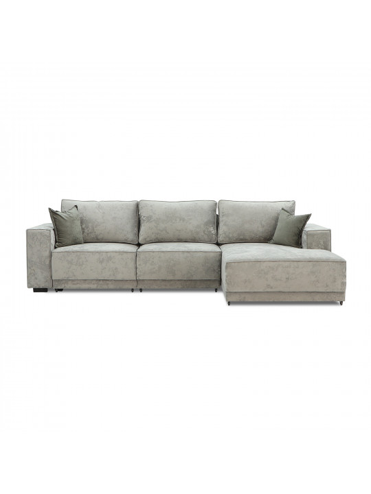 Sofa HOBEL CORNER DELUXE LIGHT GREY MONACO 13/ NIAGARA GREY R (7) 