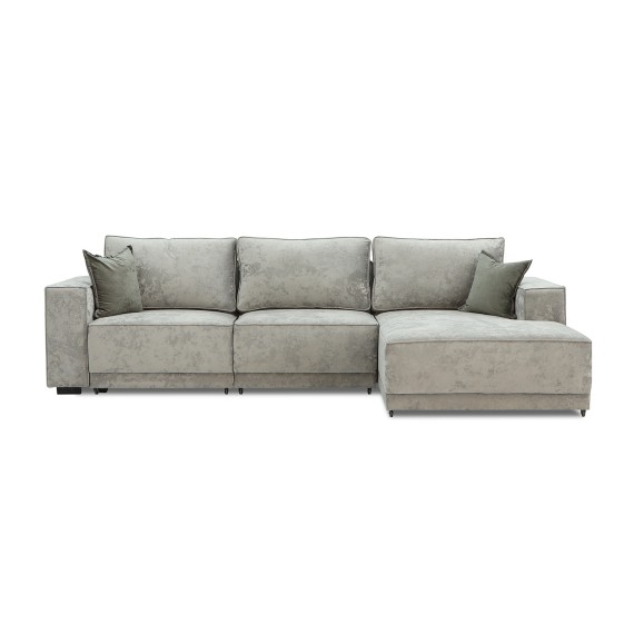 Sofa HOBEL CORNER DELUXE LIGHT GREY MONACO 13/ NIAGARA GREY R (7) 