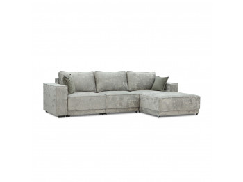 Sofa HOBEL CORNER DELUXE LIGHT GREY MONACO 13/ NIAGARA GREY R (7) 