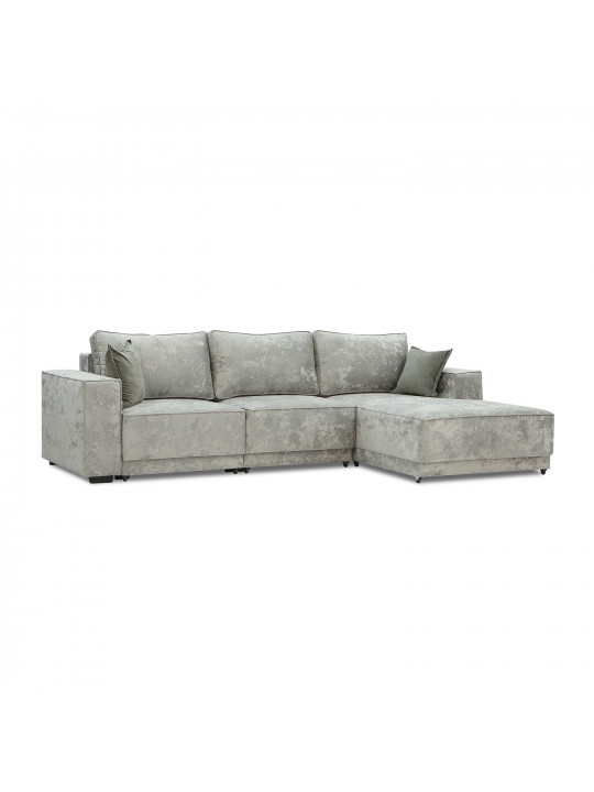 Sofa HOBEL CORNER DELUXE LIGHT GREY MONACO 13/ NIAGARA GREY R (7) 