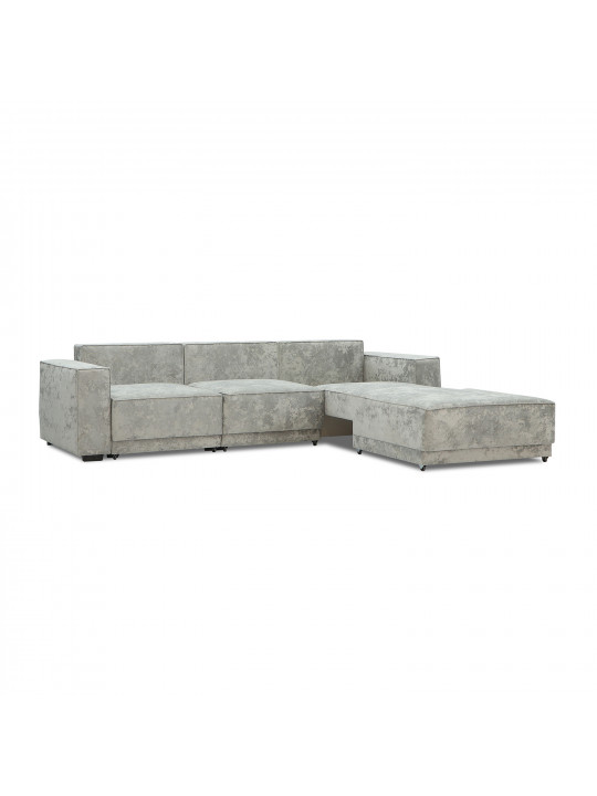 Sofa HOBEL CORNER DELUXE LIGHT GREY MONACO 13/ NIAGARA GREY R (7) 