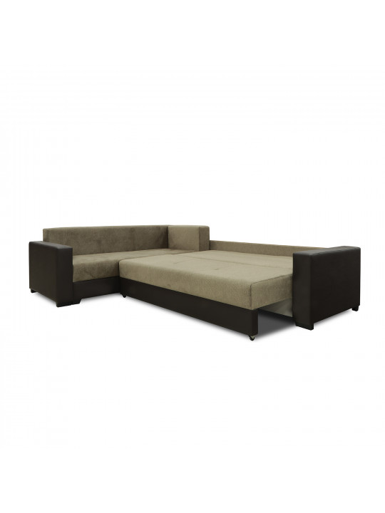 Диван HOBEL CORNER ERICA BROWN 3673/ LIGHT BROWN MOCASSI 7114 L (6) 