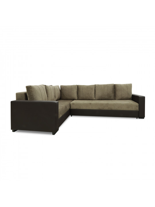 Диван HOBEL CORNER ERICA BROWN 3673/ LIGHT BROWN MOCASSI 7114 L (6) 