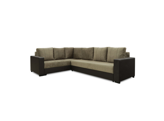 Sofa HOBEL CORNER ERICA BROWN 3673/ LIGHT BROWN MOCASSI 7114 L (6) 