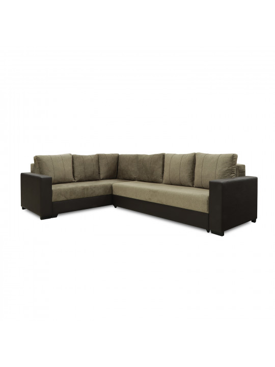Диван HOBEL CORNER ERICA BROWN 3673/ LIGHT BROWN MOCASSI 7114 L (6) 