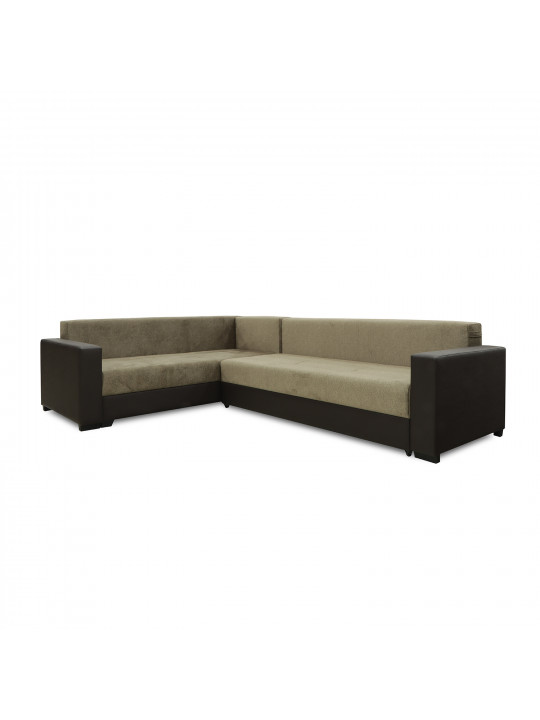 Диван HOBEL CORNER ERICA BROWN 3673/ LIGHT BROWN MOCASSI 7114 L (6) 