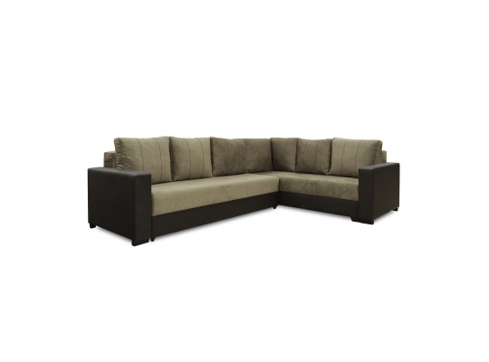 Sofa HOBEL CORNER ERICA BROWN 3673/ LIGHT BROWN MOCASSI 7114 R (6) 