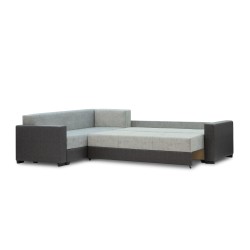 Диван HOBEL CORNER ERICA F/P DARK GREY 8410/ LIGHT GREY JAGUAR 4 L(6) 