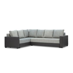 Диван HOBEL CORNER ERICA F/P DARK GREY 8410/ LIGHT GREY JAGUAR 4 L(6) 