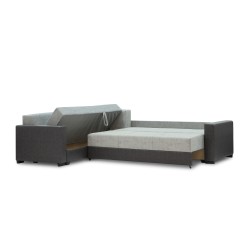 Диван HOBEL CORNER ERICA F/P DARK GREY 8410/ LIGHT GREY JAGUAR 4 L(6) 