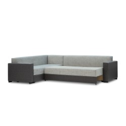 Диван HOBEL CORNER ERICA F/P DARK GREY 8410/ LIGHT GREY JAGUAR 4 L(6) 