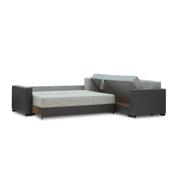 Диван HOBEL CORNER ERICA F/P DARK GREY 8410/ LIGHT GREY JAGUAR 4 R (6) 