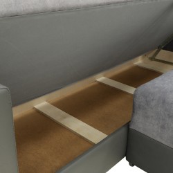 Диван HOBEL CORNER ERICA F/P GREY V460/ GREY JAGUAR 5 L (6) 
