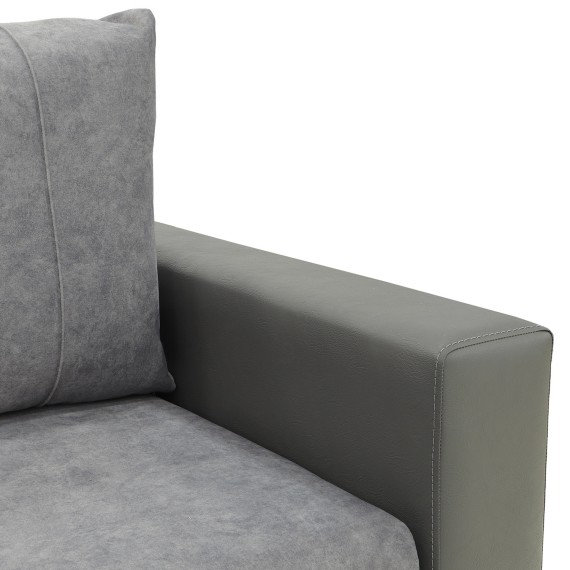 Диван HOBEL CORNER ERICA F/P GREY V460/ GREY JAGUAR 5 L (6) 