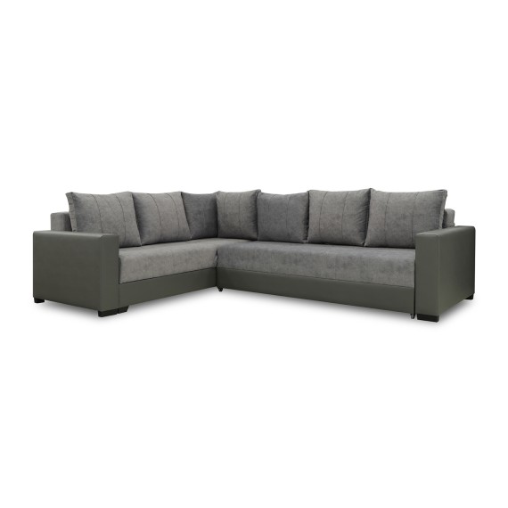 Диван HOBEL CORNER ERICA F/P GREY V460/ GREY JAGUAR 5 L (6) 