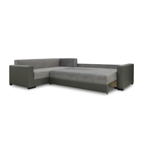 Диван HOBEL CORNER ERICA F/P GREY V460/ GREY JAGUAR 5 L (6) 