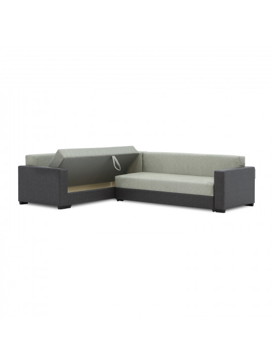 Sofa HOBEL CORNER ERICA GREY 8410/ LIGHT GREY MOCASSI 2141 L (6) 