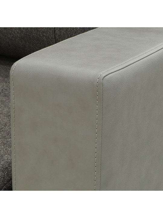 Диван HOBEL CORNER ERICA LIGHT GREY 8409/ DARK GREY MOCASSI 4005 L (6) 