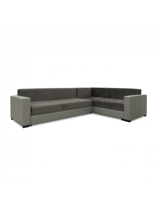 Բազմոց HOBEL CORNER ERICA LIGHT GREY 8409/ DARK GREY MOCASSI 4005 R (6) 