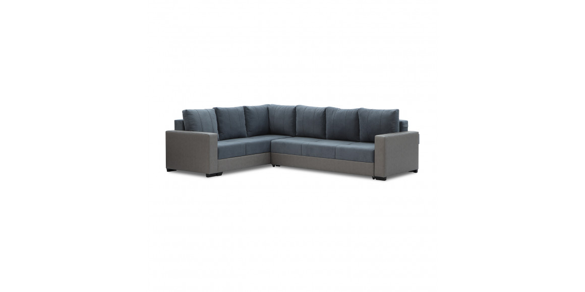 Sofa HOBEL CORNER ERICA LIGHT GREY 8409/BLUE GRAY VIVALDI 12 L(6) 