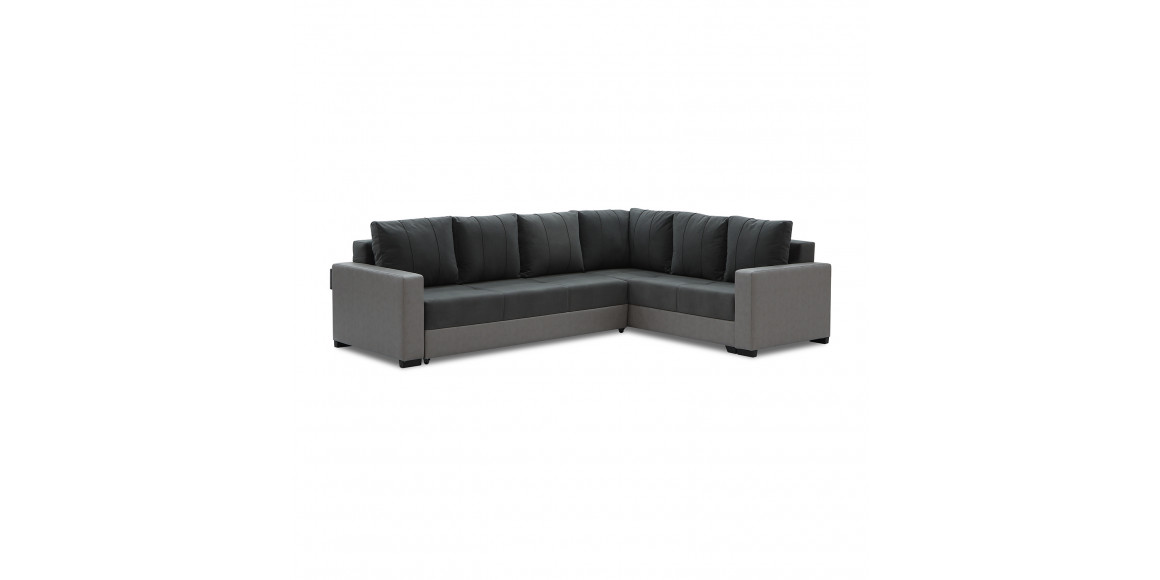 Sofa HOBEL CORNER ERICA LIGHT GREY 8409/DARK GREY LEONARDO 15 R (6) 