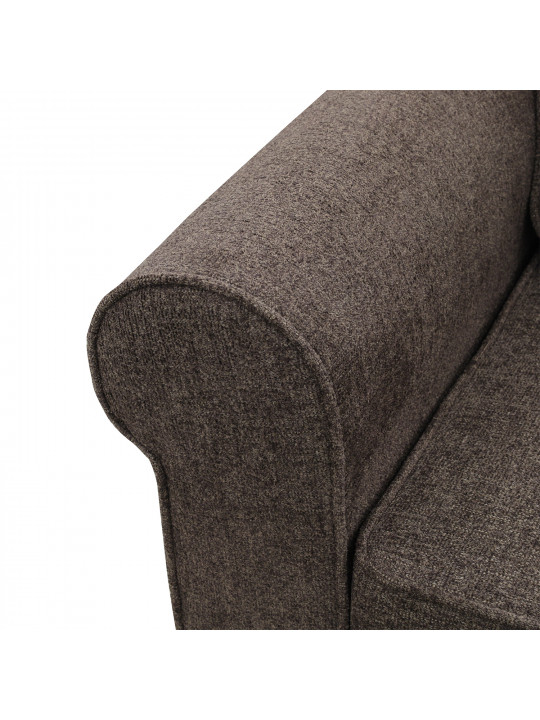 Sofa HOBEL CORNER EVA BROWN BEATTO 1005/ CREAM INFINITY 103 (6) 